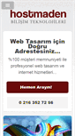 Mobile Screenshot of hostmaden.com